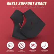 Ankle Support Protection Elastic Ankle Brace Black Band Health Support Foot Bandage - 彩色 - 查看 4