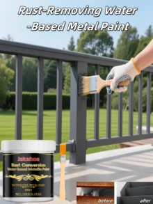 除锈水性金属漆防渗透快干漆防水防刮多用途地板漆