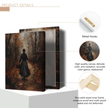 6 قطعة/مجموعة مطبوعات فنية خريفية قديمة | مجموعة من 6 مطبوعات خريفية | فن الحائط الخريفي | ديكور خريفي بألوان دافئة | مجموعة طباعة لعيد الشكر الموسمي | امرأة تسير في الغابة ، اليقطين ، كومة الكتب ، الجسر ، أوراق الخريف ، ممر الغابة | مؤطرة أو غير مؤطرة ، ديكور الغرفة ، ديكور المنزل ، ديكور بيت الطالب ، هدايا لزينة الحائط في الفندق ، المنزل ، غرفة المعيشة ، غرفة النوم ، الحمام والمكتب