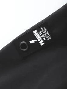 Men's Jacket: Men's Casual Sports Hooded Jacket, American Style Long-Sleeved Hooded Drawstring Pocket Zipper Windproof Jacket, Letter Print Design, Regular Version, Exclusive For Autumn And Winter, Suitable For Daily Outdoor Exercise - 黑色 - 查看 10