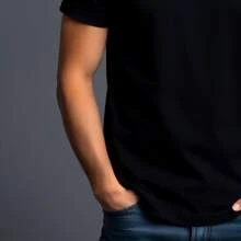 Camiseta Camisa Cat Gato Masculina Tshirt 100% Algodão Estampada - Preto - Visão 5