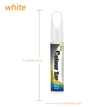 变色汽车划痕修复笔 - 2 合 1 汽车补漆笔，深层划痕去除剂和颜色修复工具，适用于汽车表面轻微划痕、汽车漆面