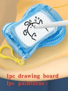2/6/8/10pcs Mini Magnetic Drawing Boards, Backpack & Keychain Notepad, Erasable Doodle Sketch Writing Pad, Perfect For Birthday, Party, Valentine's Day Gifts (10pcs Includes 5 Boards & 5 Pens) (8pcs Includes 4 Boards & 4 Pens) (6pcs Includes 3 Boards & 3 Pens) [Random Color & Style] [Some Accessories Color Random] - Multicolor - View 2