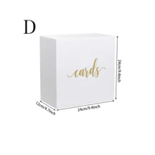 亚克力透明亚克力卡夹带插槽，适用于招待会、生日、派对、存钱罐、投票、祝福、毕业派对、优雅婚礼卡盒