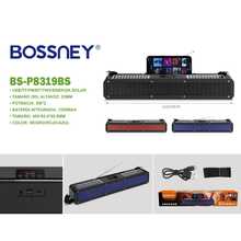 BOSSNEY Radio Bocina  Portátil Con  Bluetooth Usb Fm Solar - Burdeos - Ver 3