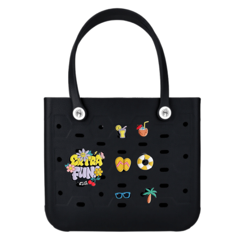 CSjihua 2026 New Extra Large Capacity Multi-Size EVA Beach Bag, Rubber Tote Bag, Travel Bag - Easy To Store, Easy To Clean, Sturdy And Durable | Perfect For Shopping, Travel, Parties And Outdoor Activities | Great For The Beach, Holiday Trips, Or As A New Year's Gift For Family - 彩色 - 查看 15
