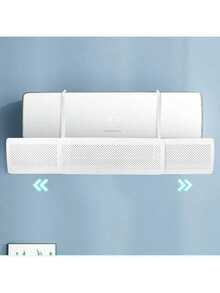 LINKOOL 1 Pc Air Conditioner Wind Baffle, Vent Deflector Board For Wall-Mounted AC Units, No Installation Required, Adjustable Air Flow Obstruction Plate