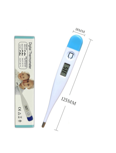 Termômetro digital clínico para crianças/adultos com febre ANJGG 1/2 peças