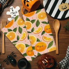 2/4 Pcs Set, Dish Towels, Patterned Printed Towels, Super Absorbent Microfiber Modern Cloths, Cooking And Baking Tea Towels, Dish Cloths, Cleaning Towels, Hand Towels, Super Soft And Highly Absorbent, Kitchen Decor, Gifts For Neighbors, Gifts For Mom, Birthday Gifts, Housewarming Gifts For Friends, Kitchen Essentials, Daily Necessities - Multicolor - View 15