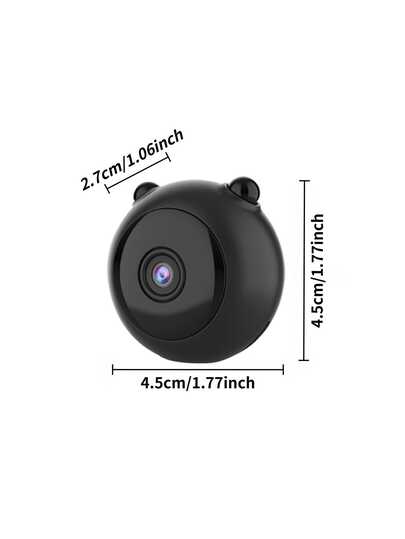 1pc Remote Wireless Infrared HD WiFi Camera, Slimme Home Security Monitor, Pet Monitoring Schattige Cartoon Recording Surveillance Night Vision, Mobile Control, Motion Detection, TF Card Storage, 1080P HD, A12 Bluetooth Connectivity, Clear Lens, ed Image Quality, Secure Protection, Visible Vision view 11