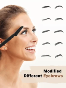 30/12/6/3/1 套装黑色眉毛剃刀套装，包含眉毛修剪器和剃刀，可去除老茧和身体毛发，面部和眉毛剃刀套装，配有长柄刀片和精密防护罩，女士修容工具，适合日常使用或旅行，可用于化妆，价格实惠，可作房间装饰、梳妆台、旅行、卧室、化妆配件、眉毛剃刀、价格实惠、圣诞礼物、化妆品、化妆工具、廉价商品、礼物、女士礼物、圣诞礼物