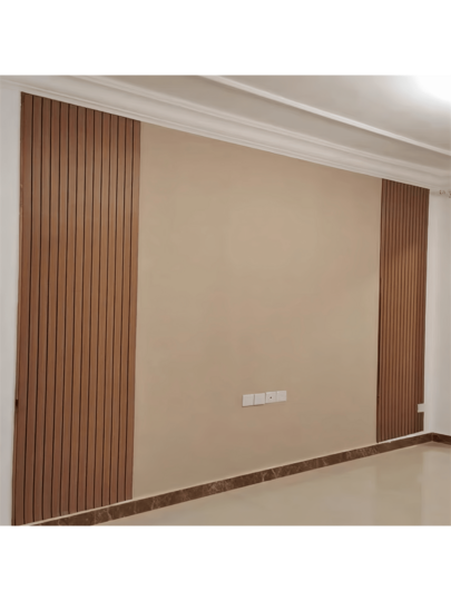 Roll Wood Wand Panel Peel Stick, Bruin ative Slat Room Wallpaper Home Living Room, Self Adhesive Covering Panels Cabinets,Boho 17.71in 39.37/118/196.85 view 6