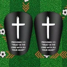 One Pair Of Ultra-Lightweight Football Shin Guards - Durable And Comfortable, Suitable For All Sports, Designed For Soccer, Basketball, And Yoga Training
