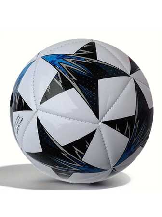 1pc No. 2 Pentagram Style Football, A Durable Football For Outdoor Training And Recreation, Backyard, Park And Beach Kicking