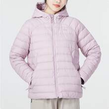 Under Armour Women's FW22 Quilted Logo Print Casual Warm Waterproof Quilted Down Jacket - Pink - View 2