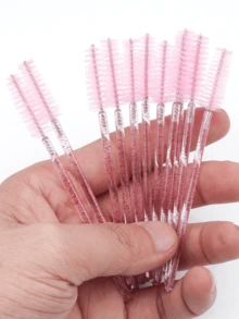 50pcs/Pack Disposable Eyebrow Brushes, Makeup Tools