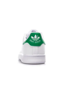 Adidas Giày thể thao Stan Smith Series Unisex, thường ngày, đi làm, nhẹ, thoáng khí, đệm êm ái, dễ vệ sinh, chống trượt, logo cổ thấp, đa năng, đường phố, màu trắng, xanh lá cây, FX5502 - Trắng/Lõi Trắng/Xanh lá cây - Xem 4