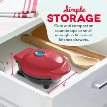 1 Piece Small Round Breakfast Waffle Maker