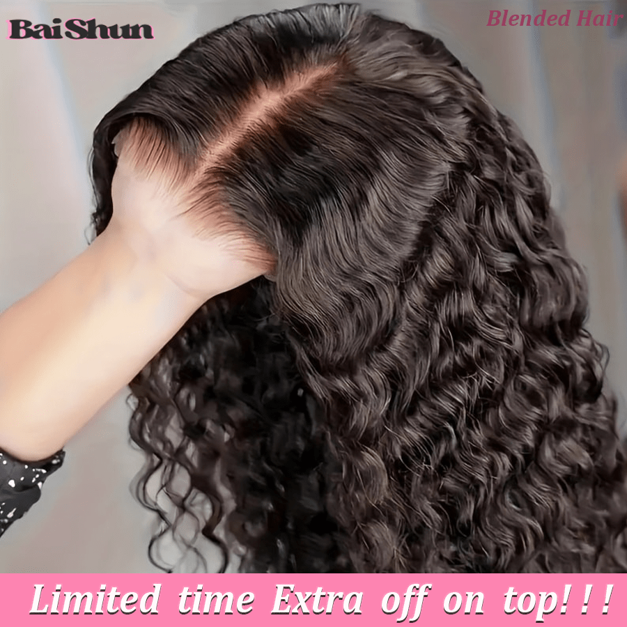 Peruca frontal transparente preta cacheada 4*4 HD sem cola e 13*4 13*6 HD, peruca frontal de renda, densidade 180%, cabelo humano misto - pronta para usar instantaneamente sem cola - perucas de cabelo virgem brasileiro, frontal sem cola com cabelo de bebê, vários tamanhos, perfeita para mulheres, linha capilar natural, aparência natural