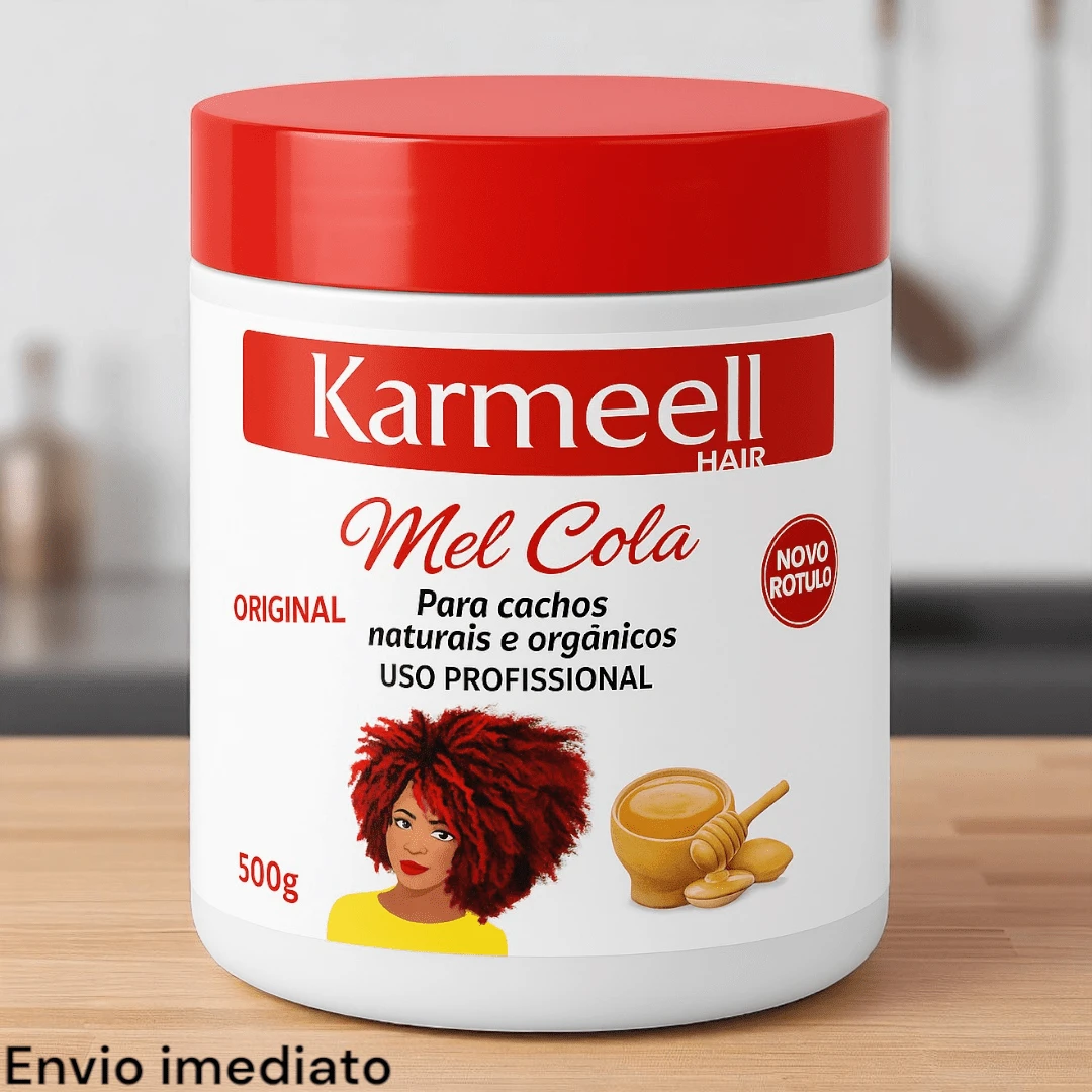 Natural And Organic Curl Glue Honey 500g | Karmeell - Keo mật ong cho tóc xoăn tự nhiên - Xem 1