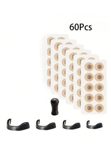 60pcs/Set Magnetic Nose Strips, 4pcs Nose Clips And 1pc Magnetic Nose Expander, External Strips, Inhalable Strips, Magnetic Strips And Nose Expander Set, Unisex, Suitable For Sports, Home, Travel And Business Trips. An Ideal Gift For Family, Friends And Loved Ones. - 彩色 - 查看 12
