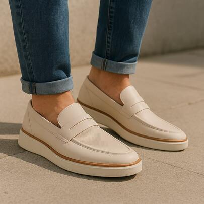 Sapato Social Loafer Sport Fino Masculino Moderno Casual Mocassim Lançamento