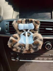 1PC [Seat Only] New 1 Set 1st 2nd 3rd Generation 15-17cm Labubu Car Air Vent Seat Accessories Series, Clothes For Labubu Figurine, Suitable For LAlabubu 1st 2nd 3rd Generation, Suitable For Birthday, Christmas Gifts, Party Decorations And Figurines