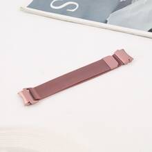 20mm 1 peça Pulseira de Malha Milanesa Magnética Original de Aço Inoxidável com Aproximadamente 9.25 Polegadas, Compatível com Samsung Galaxy Watch 7 6 5 4 FE 40mm 44mm Sem Lacuna, Pulseira Magnética de Malha Milanesa Durável para Negócios Compatível com Acessórios de Pulseira do Galaxy Watch 6