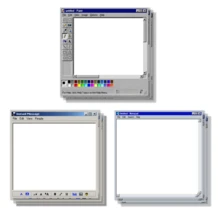 3pcs Drawing Retro Computer Drawing Board & Instant Message & Notepad Sticky Note Sticky Notepad Unique Creative Sticky Notepad - 3x3 Inch 50 Sheets Funny Office Note Pads - - Students Teachers Gift,School Supplies,Back To School - Black and White - View 10