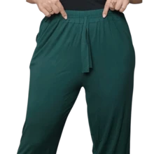 Calça Feminina Soltinha Viscolycra Bolso Plus Senhora