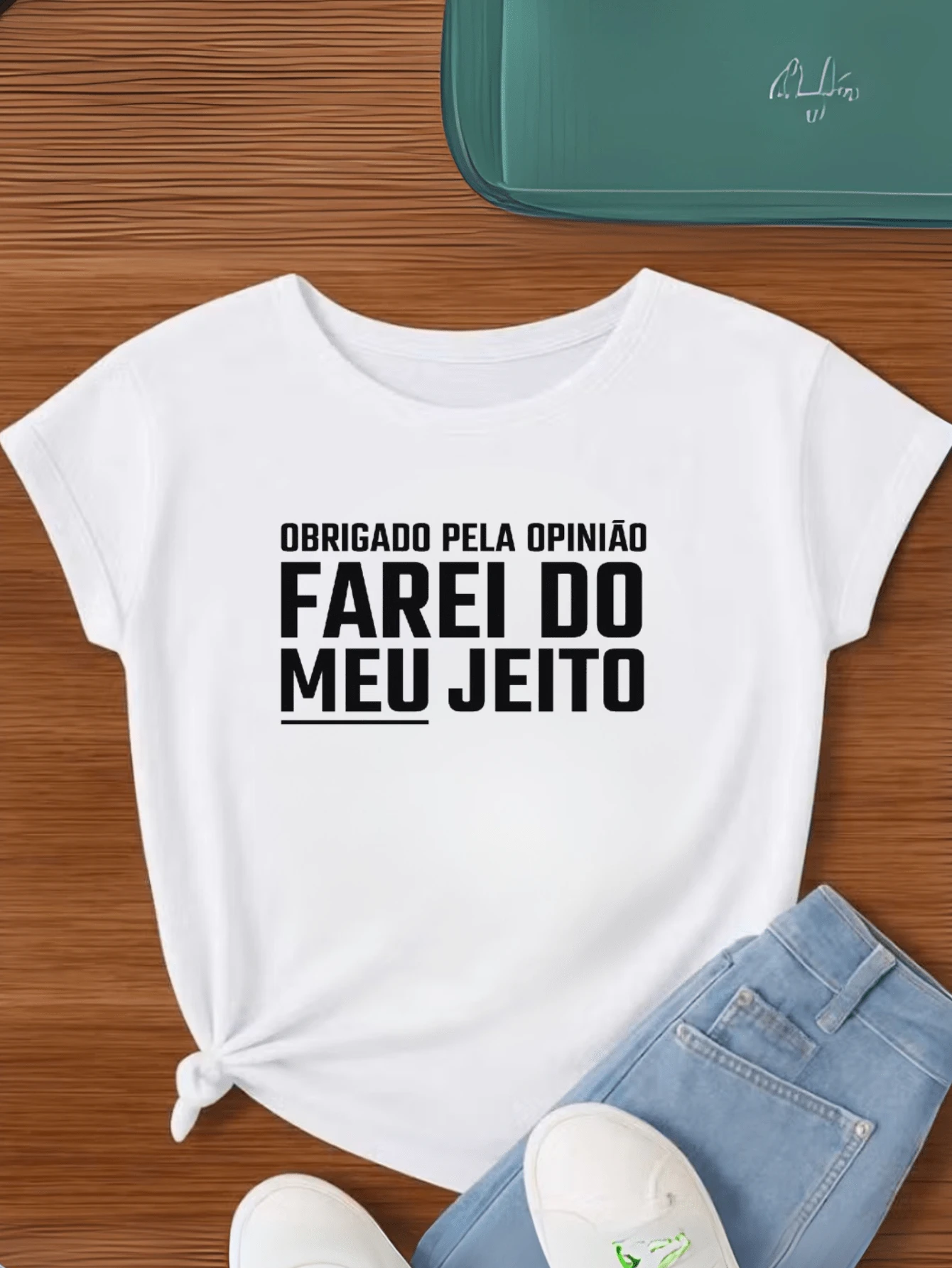 Babylook T-Shirt Women's Fashion Casual Cute Fashion Funny Phrases I'll Do It - trắng - Xem 1