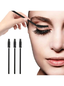 50pcs/Pack Disposable Eyebrow Brushes, Makeup Tools