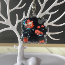 1 Stück 6cm Solo Leveling Acryl Schlüsselanhänger - Exquisiter, süßer Sung Jin-Woo/Hae-In Cha Anhänger, Rucksack & Schlüssel Dekoration für den täglichen Gebrauch, ideal als Halloween/Weihnachts- und Alltagsgeschenk für Fans - Verschiedenfarbig - Übersicht 10
