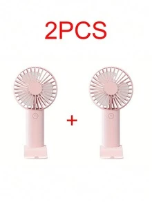 1 pièce Ventilateur de bureau rechargeable 300 mAh GS-02, portable