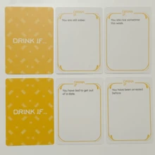 家庭聚会 休闲成人游戏 桌游 卡牌游戏 节日礼物 情侣约会 朋友聚会 晚餐聚会 真心话大冒险 趣味游戏卡牌 圣诞节、感恩节、万圣节 情人节派对礼物 完美游戏之夜