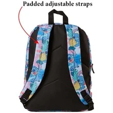 Disney Blue Lilo And Stitch, Stitch Nylon School Backpack 16" Bookbag For Girls & Boys - 彩色 - 查看 4