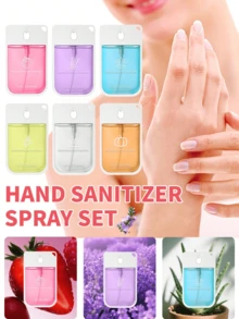 45ml 3-In-1 Portable No-Rinse Hand Sanitizer, Gentle No-Rinse Quick-Drying Formula, Helps Maintain Soft Skin, Provides Antioxidant Protection, Suitable For On-The-Go Hygiene - Mild Scent Antibacterial Spray, Applicable For Dining, Pets, Travel, Outdoor And Home Use - Compact Personal Care Essential
