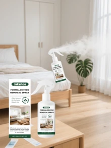 2pcs/Set Formaldehyde Removing Spray, Home Care, Formaldehyde Purification, Air Freshening, Effective Odor Removal, 24-Hour Continuous Decomposition, Suitable For New Homes, Furniture, Offices, Hotels, Vehicles, Etc.