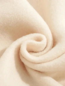 Sudadera informal para mujer, ideal para estar por casa y para ir al trabajo. Otoño/invierno. Estampado de cara sonriente y manos con tijeras. Chaqueta de manga larga. - Albaricoque - Ver 5