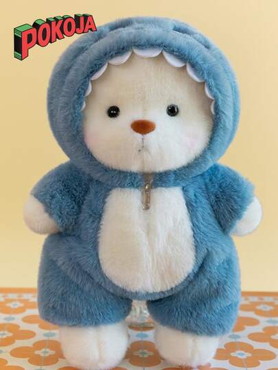 可爱关节泰迪熊毛绒动物玩具生日礼物睡枕毛绒娃娃母亲节礼物送给家人和朋友