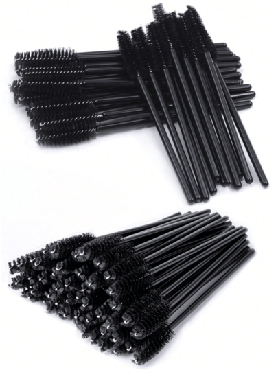 50pcs/Pack Disposable Eyebrow Brushes, Makeup Tools