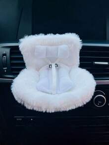 1PC [Seat Only] New 1 Set 1st 2nd 3rd Generation 15-17cm Labubu Car Air Vent Seat Accessories Series, Clothes For Labubu Figurine, Suitable For LAlabubu 1st 2nd 3rd Generation, Suitable For Birthday, Christmas Gifts, Party Decorations And Figurines