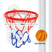 Wall Mounted Indoor Basketball Hoop, No Drilling Required, Children & Home Use Basketball Rack, Christmas Gift