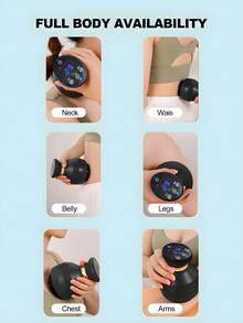 Electric Massage Device, Meridian Brush, Universal Lymphatic Drainage, Kneading, Abdominal And Back Massager