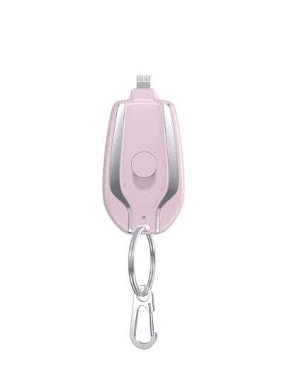 Mini carregadores portáteis com mosquetão embutido impermeável apto para acampamento ao ar livre