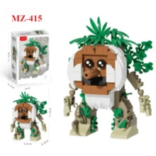 Tungtungtun Sahur, Bloques de construcción de madera Shanhaijing de IA, Bombardiro Crocodilo, Shimpanzinni Bananini, Regalo de Navidad, Decoración de fiesta de Navidad - Multicolor - Ver 21