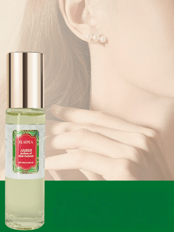 10ml Women's Vanilla Amber Perfume Oil, Alcohol-Free, Long-Lasting Sweet & Rich Fragrance, Portable For Travel, Daily, Dates, Gatherings, Perfect Gift For Friends