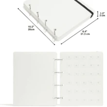 1pc Enamel Badge Collection Display Album, Decorative Storage Bag, Brooch Storage Box, Medal Collection Album, Enamel Badge Storage Rack, Badge Display Rack, Portable Brooch Storage Box With Holes, Collector Storage Solution, Jewelry Roll