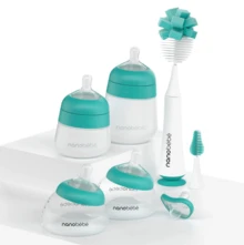 Set de Alimentación Early Essentials con 7 piezas - Agua verde azul - Ver 2