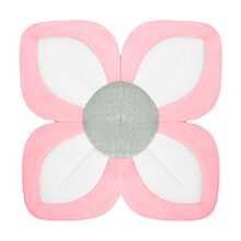 INS Nordic Home 1pc Infant Lotus Flower Shaped Bathing Seat, Suitable For Newborns And Infants 0-6 Months And Above, Machine Washable Baby Bath Mat, Baby Birth Gift